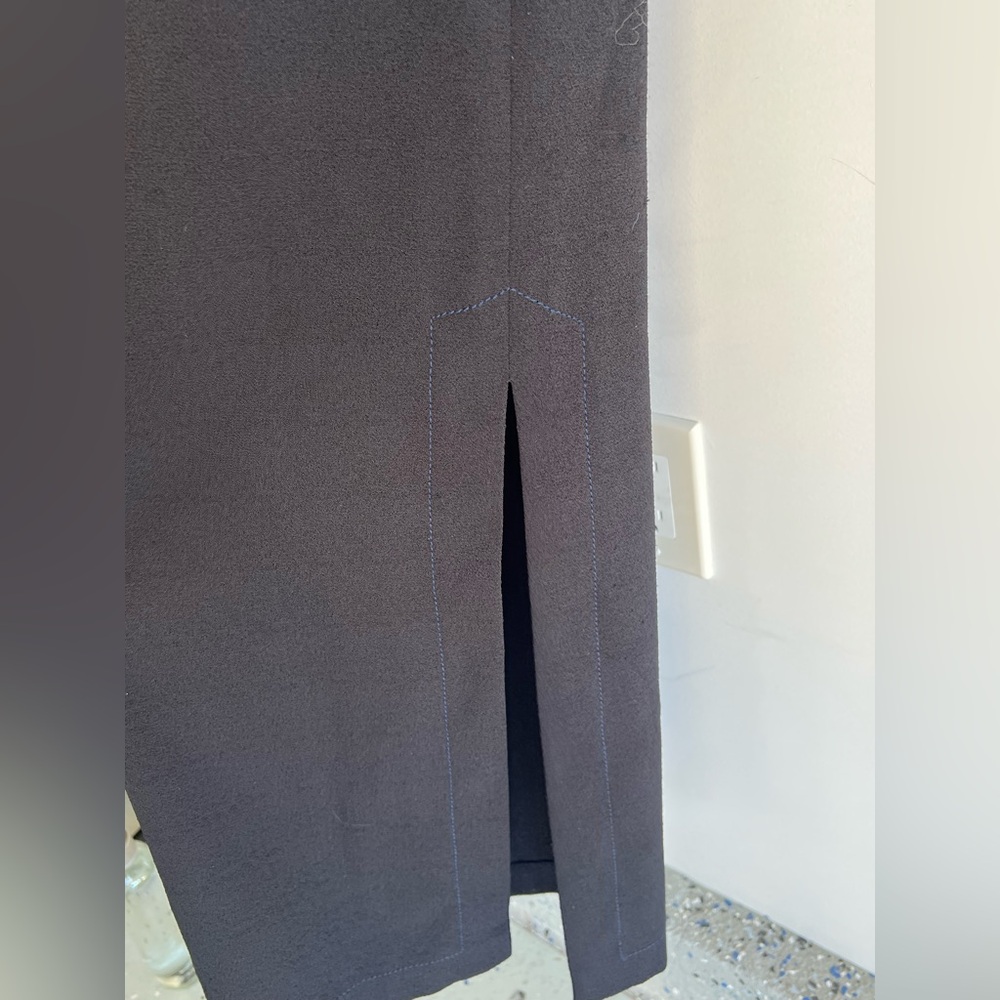 See by Chloé Black Jumpsuit Tie Shoulder Straps Smocked Back Wide Leg Size S - Picture 8 of 12